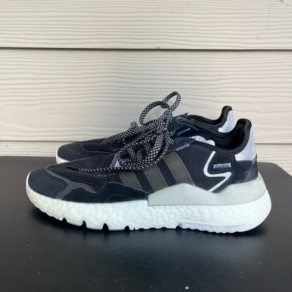 Adidas Women's Nite Jogger Reflective Running Shoes Sneakers Size 8.5 CG6253 - Picture 6 of 12